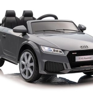 Kinderfahrzeug - Elektro Auto "Audi TTRS" - lizenziert - 12V7A Akku und 2 Motoren- 2,4Ght+MP3+EVA+Leder - Grau