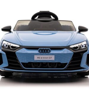 Kinderfahrzeug - Elektro Auto "Audi RS E-Tron" - lizenziert - 12V7AH Akku und 4 Motoren- 2,4Ghz + MP3 + Leder + EVA - Blau