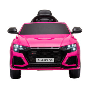 Kinderfahrzeug - Elektro Auto "Audi RS Q8" - lizenziert - 12V7A Akku und 2 Motoren- 2,4Ghz + MP3 + Leder + EVA - Pink